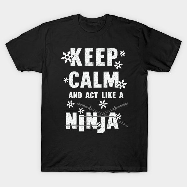 Ninja action T-Shirt by FunawayHit